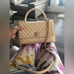 Coco chanel chevron Quilted